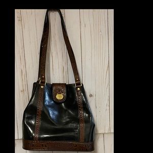 Vintage Brahmin Bucket Tuscan Bag